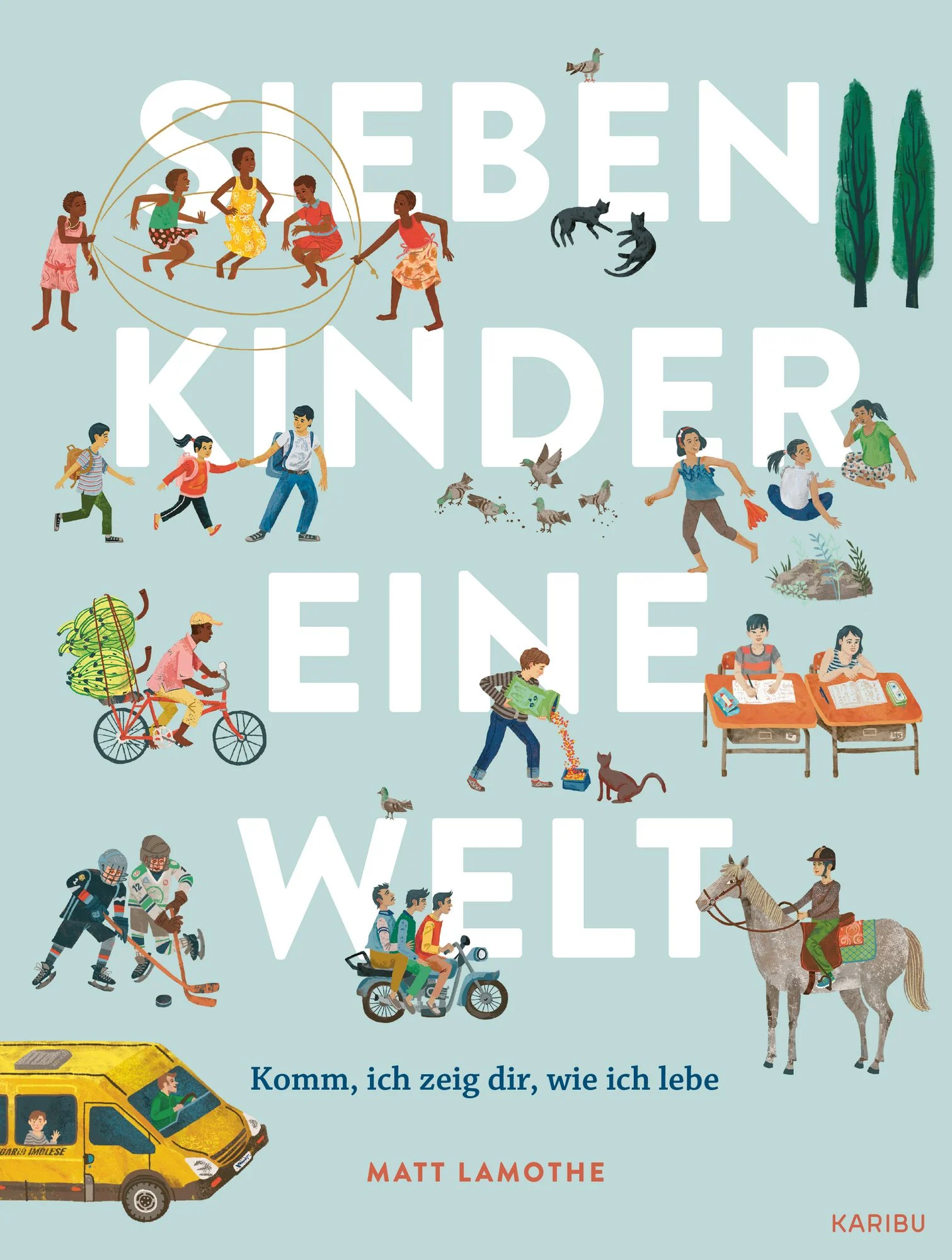 sieben kinder eine welt